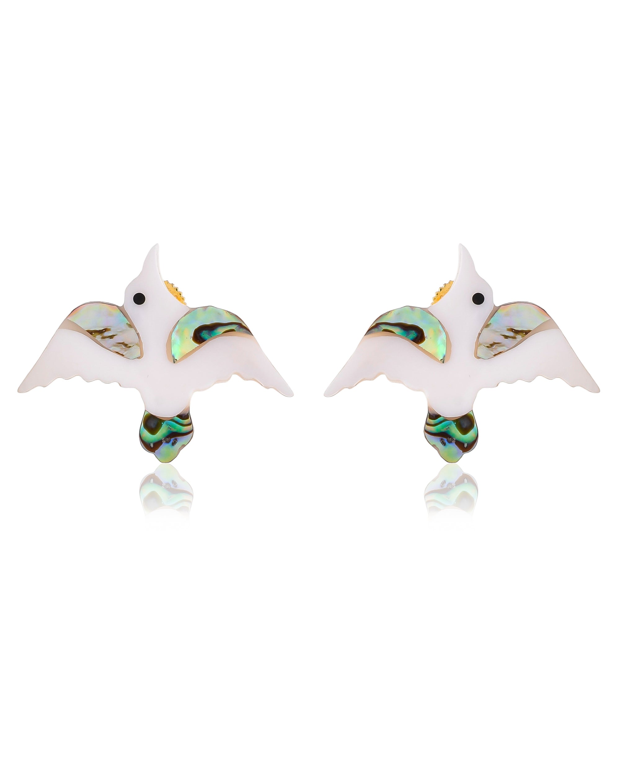 THE FLYING STORK EARRINGS